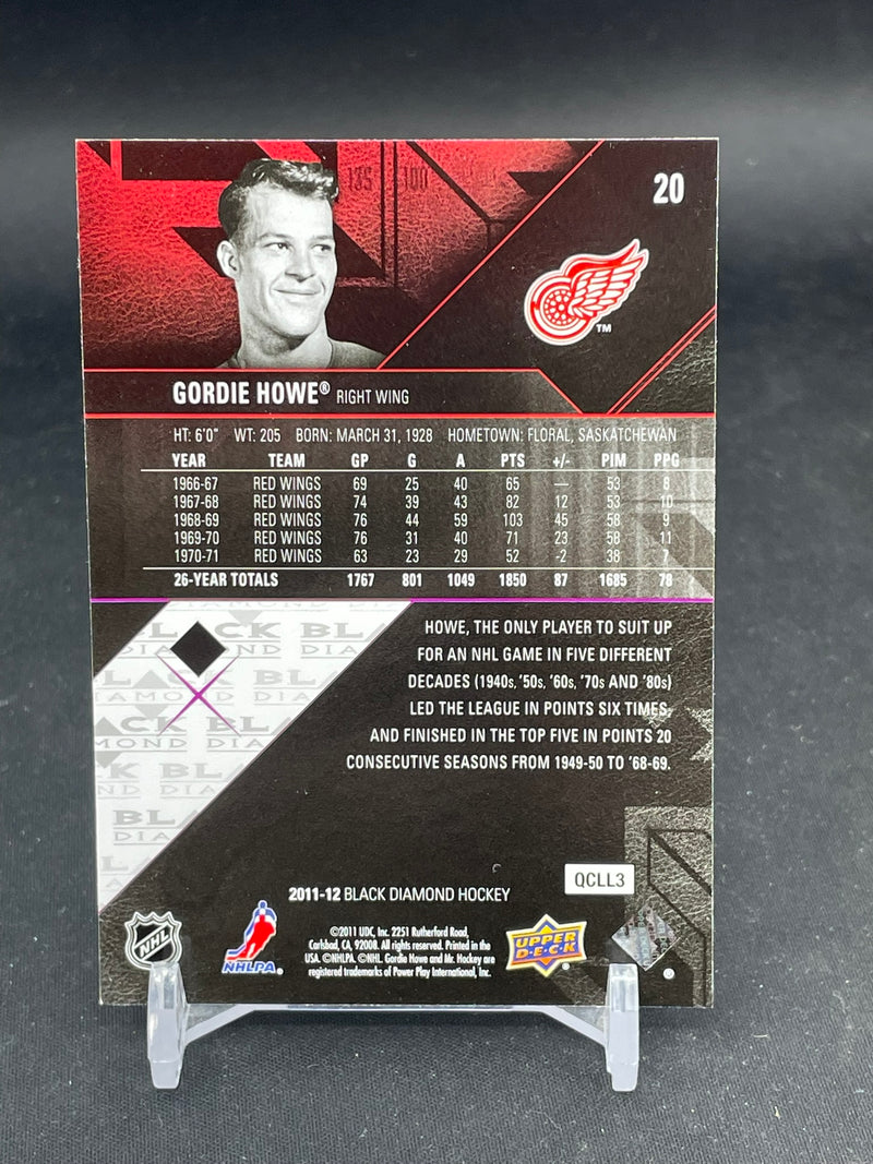 2011 UPPER DECK BLACK DIAMOND - G. HOWE -