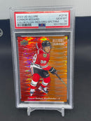 2023 UPPER DECK ALLURE - COLOR FLOW RED-ORANGE SPECTRUM - C. BEDARD - #CF16 - #'D/299 - PSA 10 - RC
