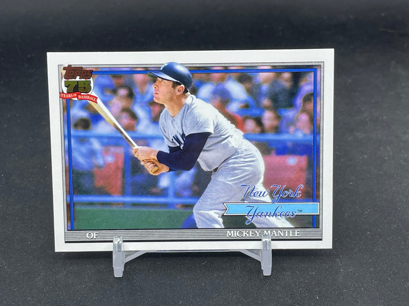 2026 TOPPS SERIES ONE - 1991 - M. MANTLE -