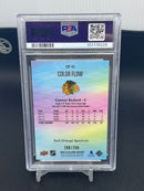 2023 UPPER DECK ALLURE - COLOR FLOW RED-ORANGE SPECTRUM - C. BEDARD - #CF16 - #'D/299 - PSA 10 - RC