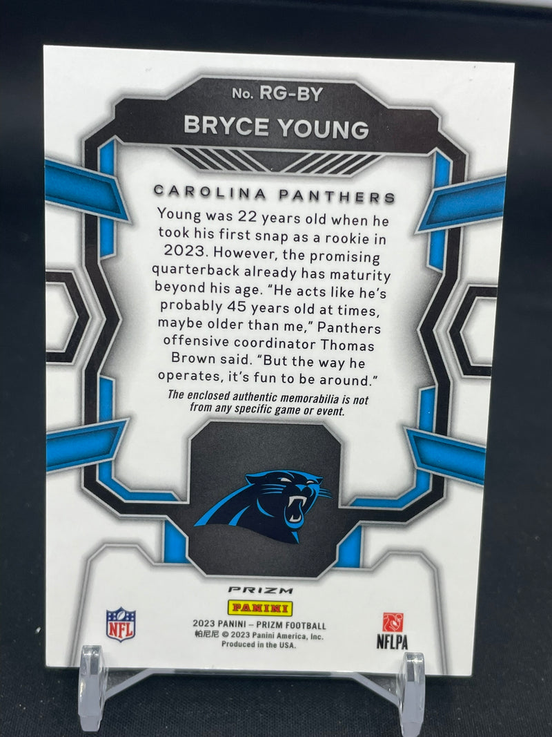 2023 PANINI PRIZM - GREEN PULSAR - PREMIER JERSEYS - B. YOUNG -