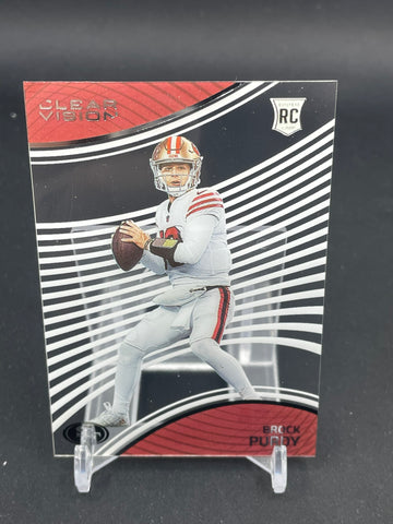 2022 PANINI CHRONICLES - CLEAR VISION - B. PURDY - #CVR-8 - RC