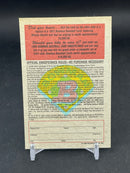 1989 BOWMAN REPRINT - 1951 SWEEPSTAKES REPRINT - M. MANTLE