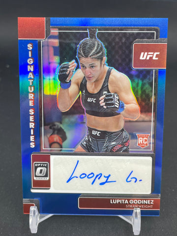 2023 PANINI DONRUSS OPTIC - BLUE PRIZM SIGNATURE SERIES - L. GODINEZ - #SS-LGZ - #'D/99 - AUTOGRAPH - RC