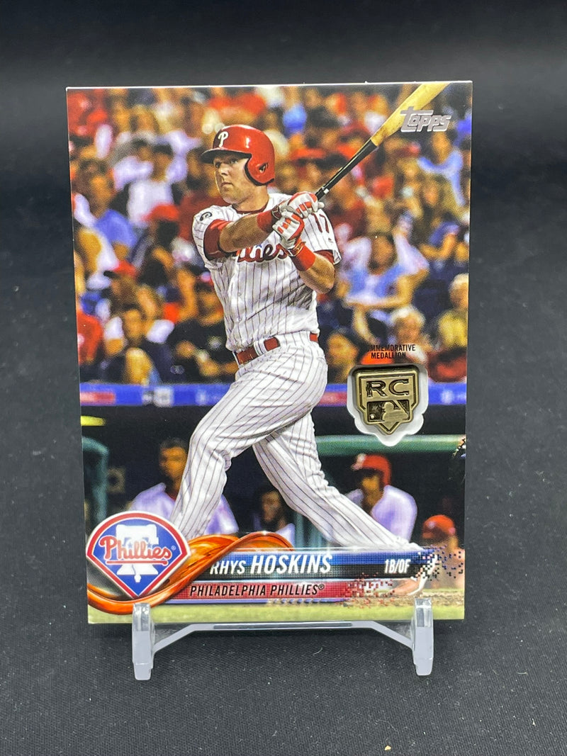 2020 TOPPS SERIES ONE - ROOKIE CARD RETROSPECTIVE RC LOGO MEDALLION - R. HOSKINS -