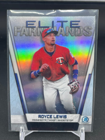 2019 TOPPS BOWMAN CHROME - ELITE FARMHANDS - R. LEWIS - #EF-RL