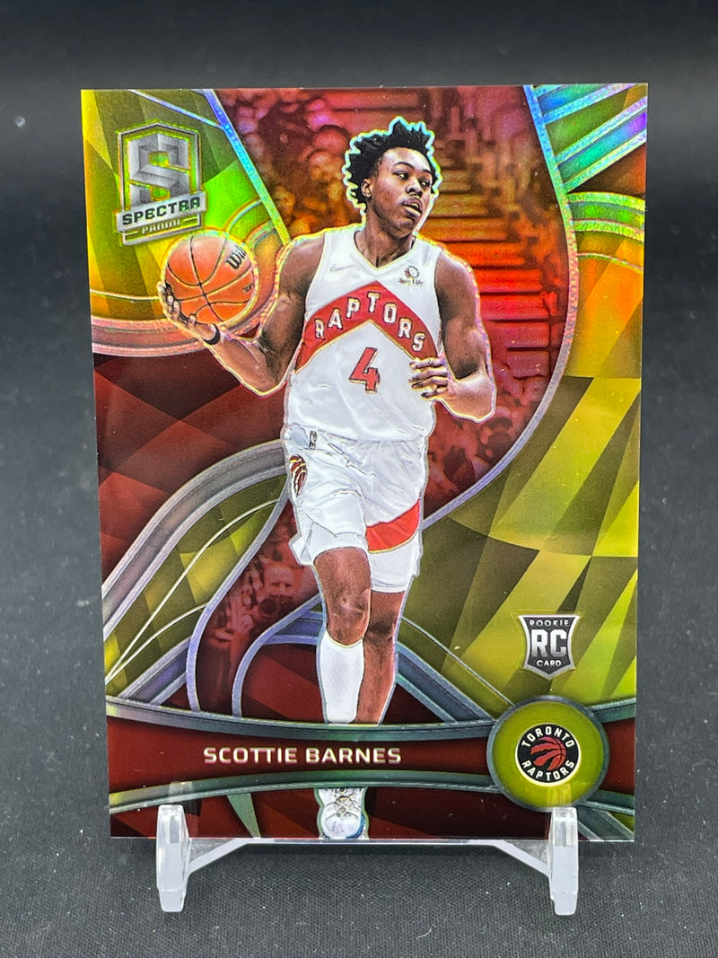 2021 PANINI SPECTRA - GOLD PRIZM - S. BARNES - #110 - #'D/10 - RC
