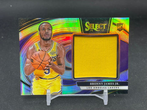 2024 PANINI SELECT - SILVER PRIZM - B. JAMES JR. - #JRS-BJJ - RELIC - RC