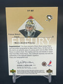 2004 UPPER DECK SP AUTHENTIC - FUTURE WATCH PATCH AUTOGRAPH - M. FLEURY - #FP-MF - #'D/100 - AUTOGRAPH