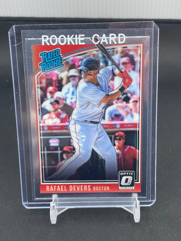 2018 PANINI DONRUSS OPTIC - RATED ROOKIE - R. DEVERS - #35 - RC