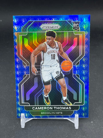2021 PANINI PRIZM - 75TH LOGO PRIZM - C. THOMAS - #297 - RC