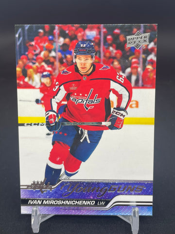 2023 UPPER DECK EXTENDED SERIES - YOUNG GUNS - I. MIROSHNICKENKO - #717 - RC