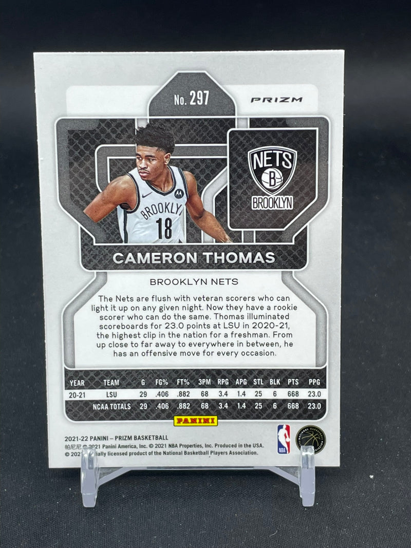 2021 PANINI PRIZM - 75TH LOGO PRIZM - C. THOMAS -