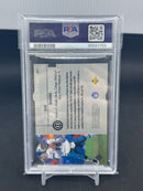 1998 UPPER DECK - SILVER DIE-CUT - DEFINE THE GAME - D. MARINO - #DG1 - #'D/1500 - PSA 8