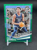 2023 PANINI DONRUSS OPTIC - GREEN GLITTER PRIZM - J. JACKSON JR. - #181 - #'D/77