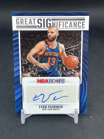 2023 PANINI NBA HOOPS - GREAT SIGNIFICANCE - E. FOURNIER - #GS-FRR - AUTOGRAPH