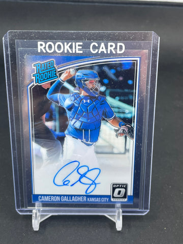 2018 PANINI DONRUSS OPTIC - RATED ROOKIE - C. GALLAGHER - #RRS-CG - AUTOGRAPH - RC