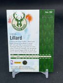 2024 PANINI COURT KINGS - BURGUNDY - D. LILLARD - #92 - #'D/125
