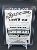 2018 PANINI DONRUSS OPTIC - RATED ROOKIE - C. GALLAGHER -
