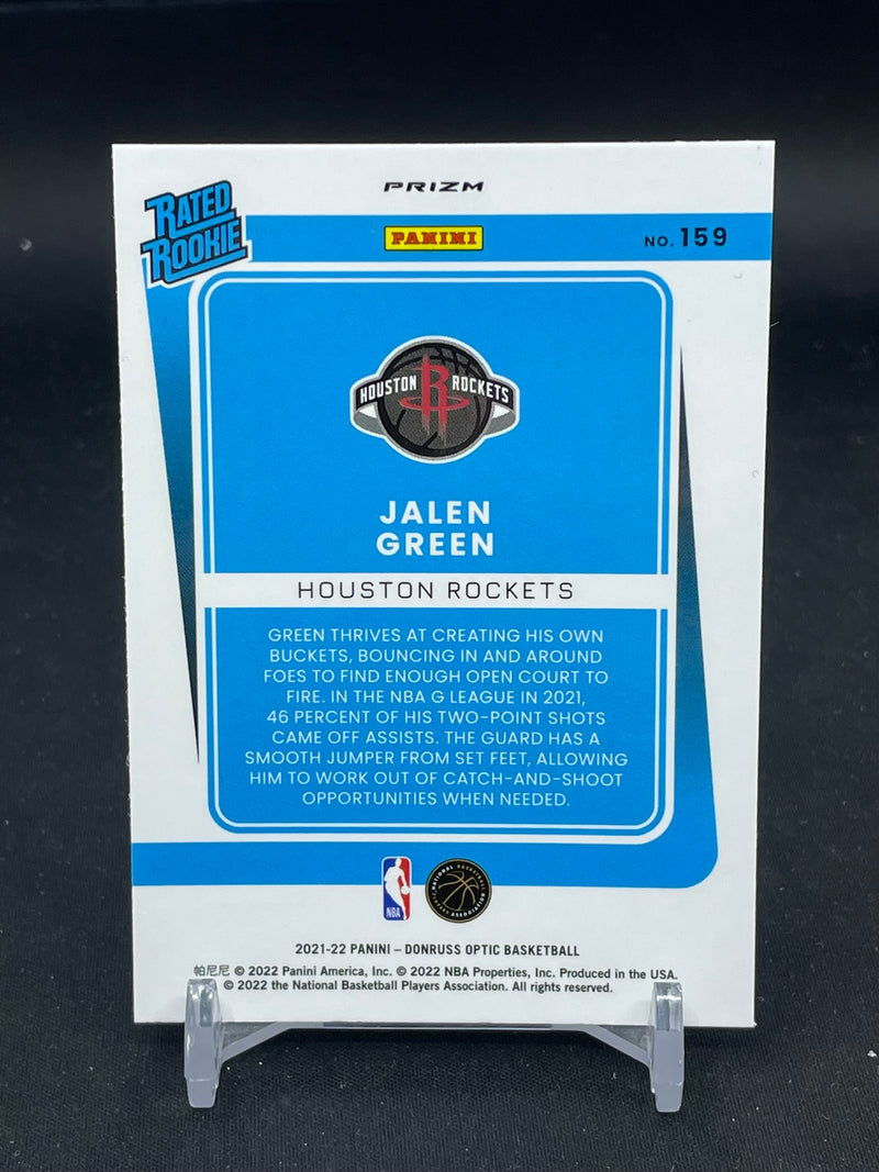 2021 PANINI DONRUSS OPTIC - BLUE VELOCITY - RATED ROOKIE - J. GREEN -