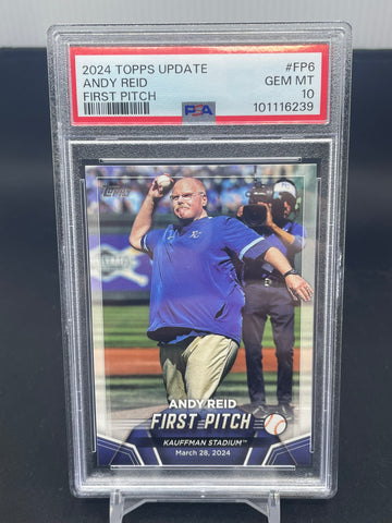 2024 TOPPS UPDATE - FIRST PITCH - A. REID - #FP6 - PSA 10