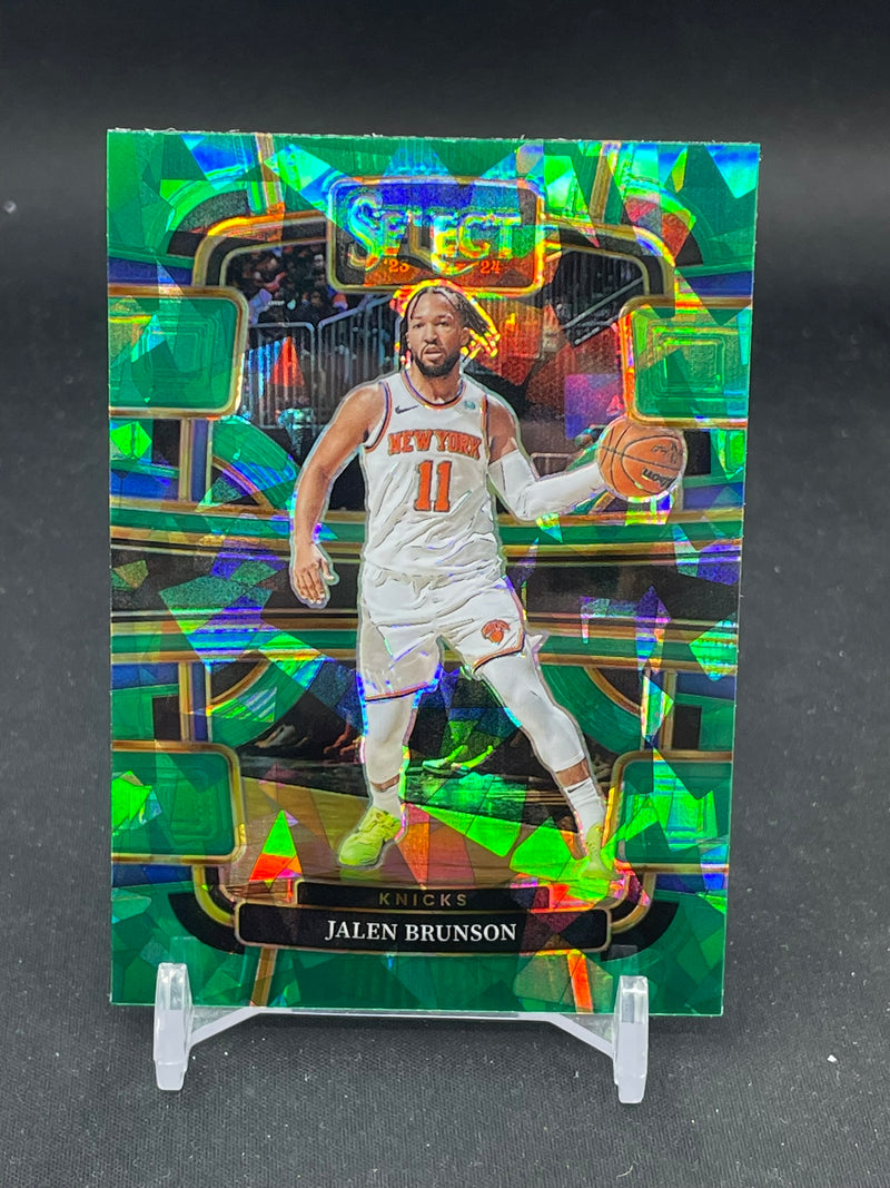 2023 PANINI SELECT - GREEN ICE - J. BRUNSON -