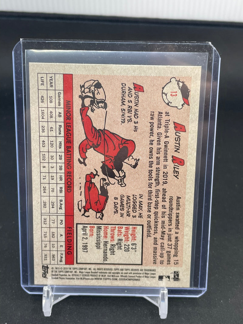 2019 TOPPS TOPPS ARCHIVE - A. RILEY -