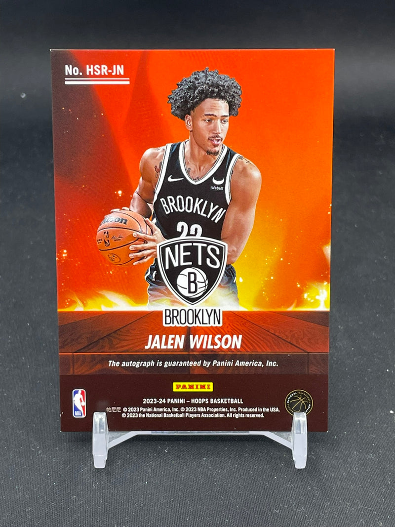 2023 PANINI HOOPS - HOT SIGNATURE - J. WILSON -