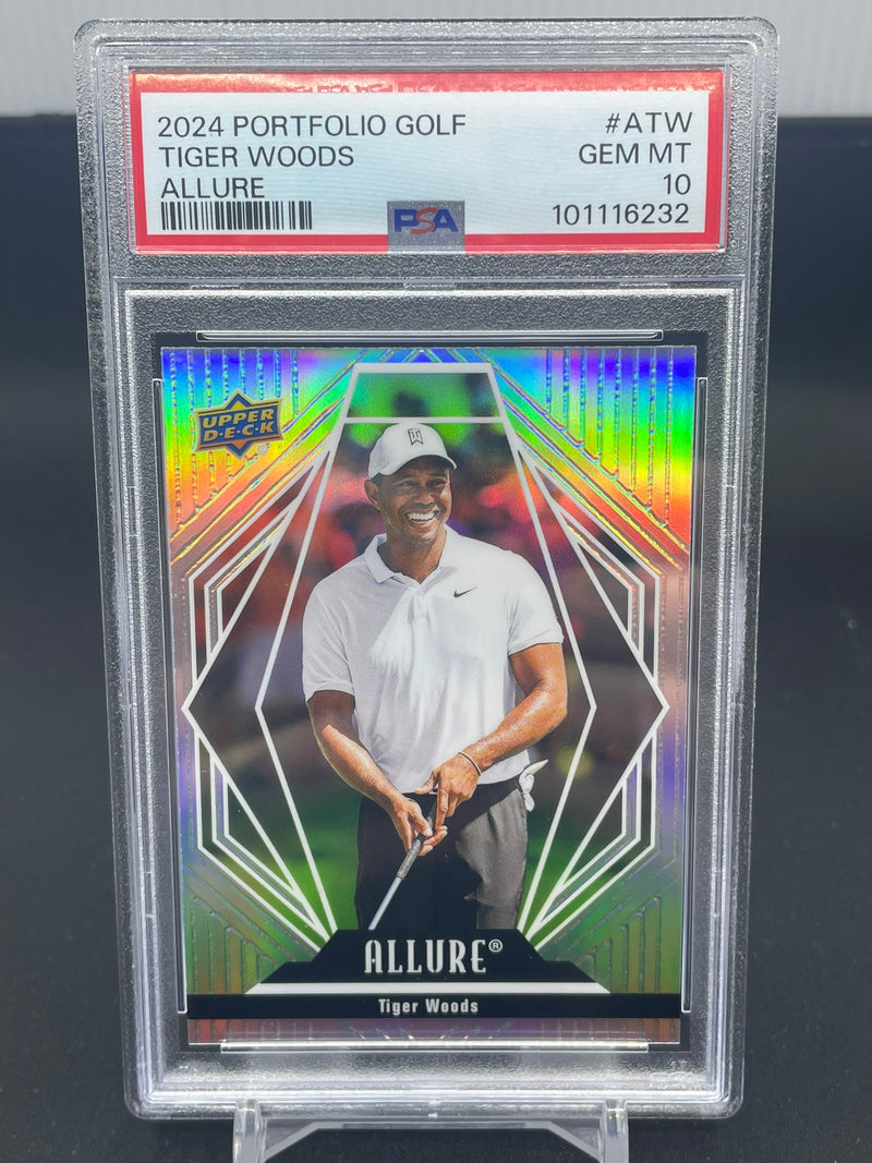 2024 UPPER DECK PORTFOLIO - ALLURE - T. WOODS -