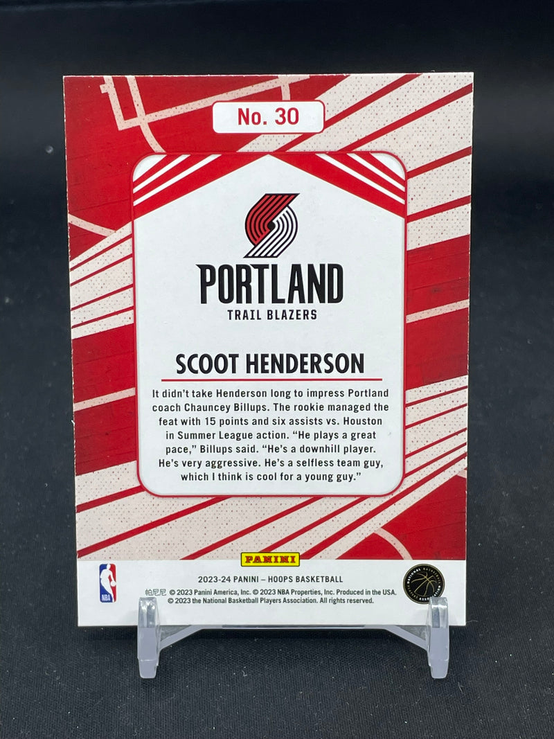 2023 PANINI HOOPS - WE GOT NEXT - S. HENDERSON -