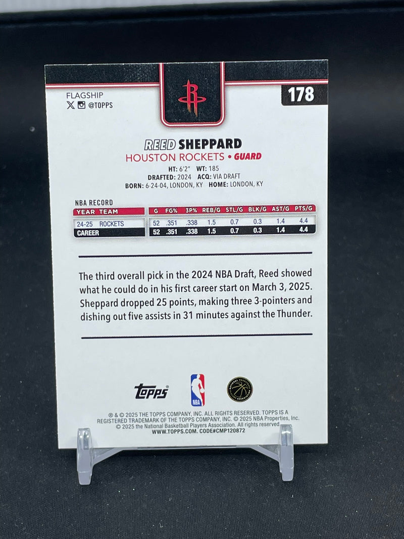 2025 TOPPS - GOLD - R. SHEPPARD - #178 - #'D/2025