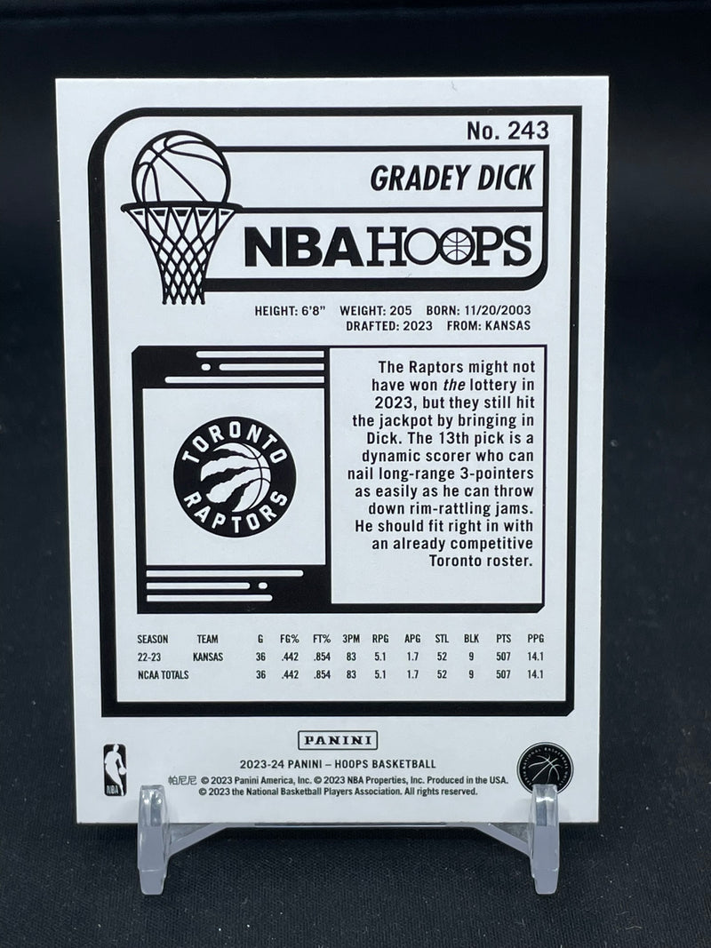 2023 PANINI HOOPS - PURPLE - G. DICK -