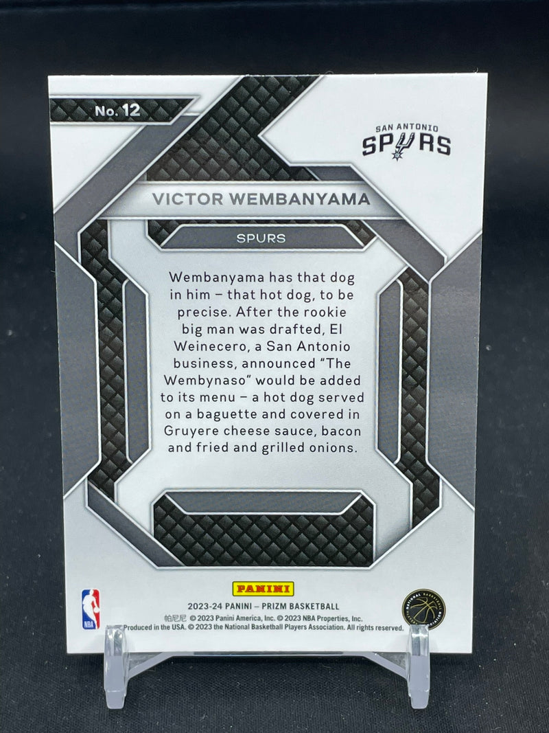 2023 PANINI PRIZM - EMERGENT - V. WEMBANYAMA -