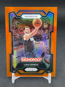 2023 PANINI PRIZM MONOPOLY - ORANGE PRIZM - L. DONCIC - #22 - #'D/124