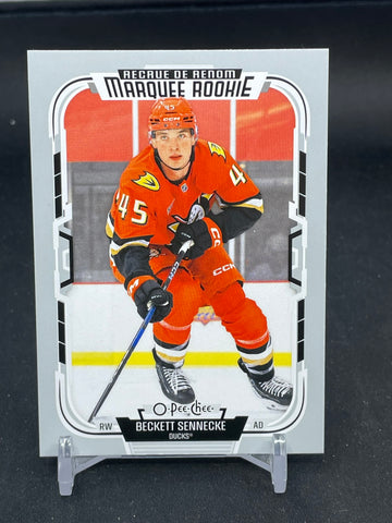 2025 UPPER DECK O-PEE-CHEE - MARQUEE ROOKIE - B. SENNECKE - #581 - RC
