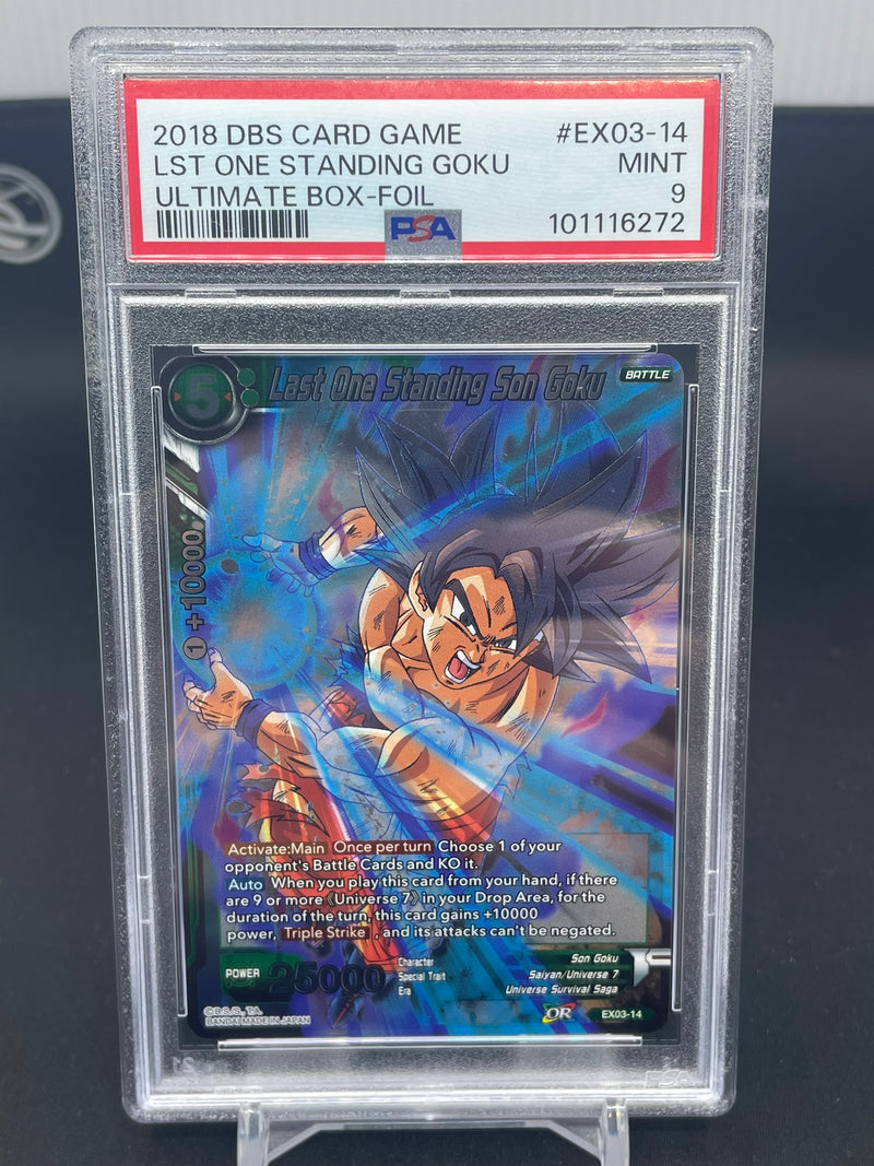 2018 DBS - ULTIMATE BOX FOIL - LAST ONE STANDING SON GOKU -