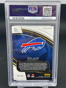 2018 PANINI SELECT - TRI-COLOR PRIZM - J. ALLEN - #207 - #'D/99 - PSA 9 - RC