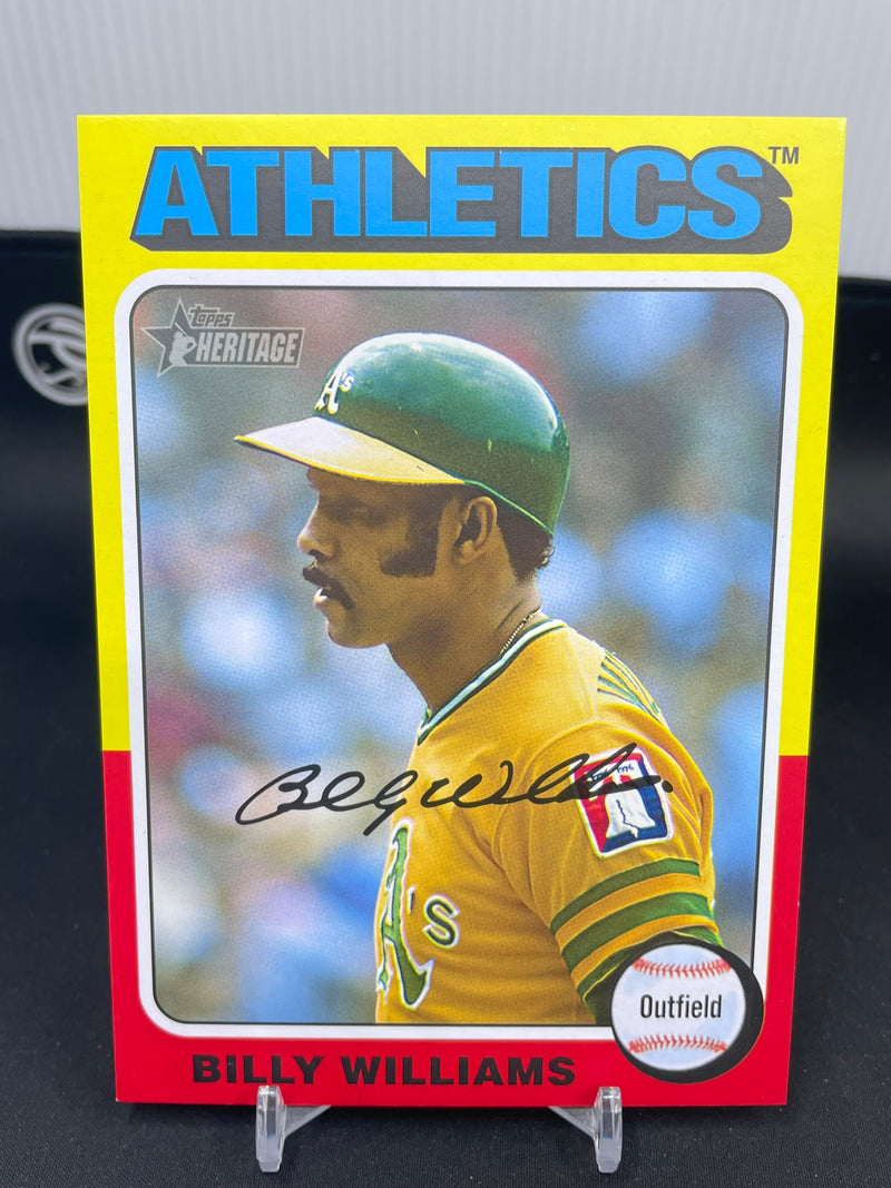 2024 TOPPS HERITAGE - JUMBO BOX TOPPER - B. WILLIAMS -