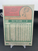 2024 TOPPS HERITAGE - JUMBO BOX TOPPER - B. WILLIAMS -