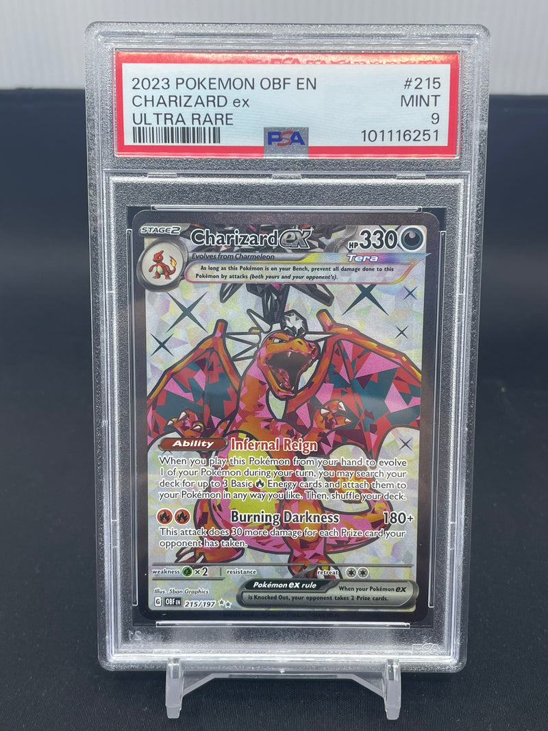 POKEMON - OBSIDIAN FLAMES - CHARIZARD EX - FULL ART -