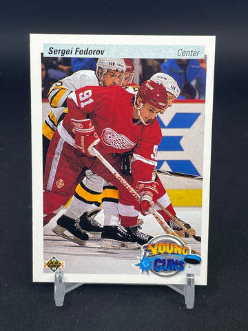 1990 UPPER DECK - YOUNG GUNS - S. FEDOROV - #525 - RC