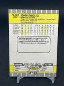 1989 FLEER - J. SMOLTZ -