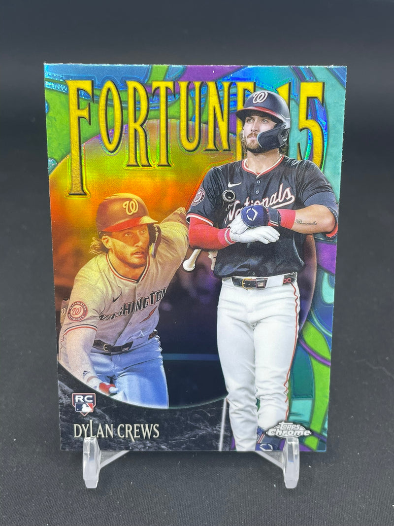2025 TOPPS CHROME - FORTUNE 15 - D. CREWS -