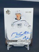 2024 UPPER DECK SP AUTHENTIC - CURATED SIGNATURES - B. CLARKE - #SPC-BC - #'D/299 - AUTOGRAPH