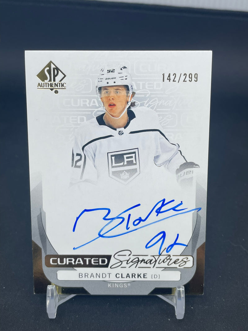 2024 UPPER DECK SP AUTHENTIC - CURATED SIGNATURES - B. CLARKE - #SPC-BC - #'D/299 - AUTOGRAPH