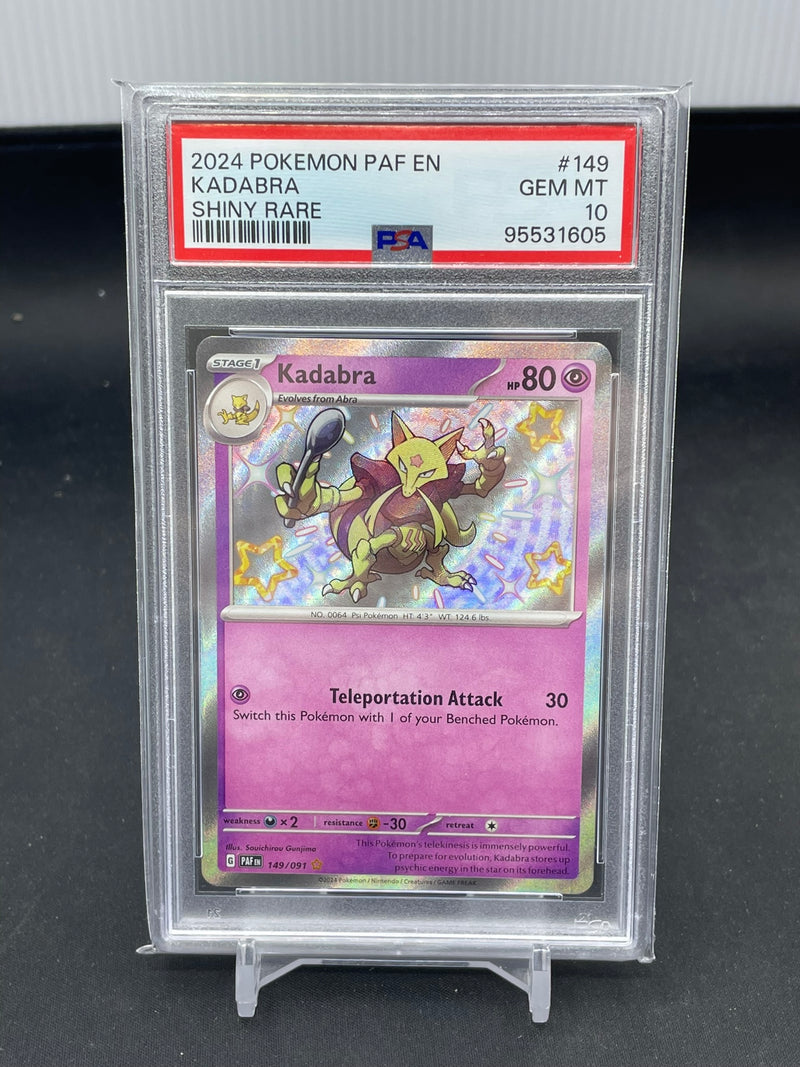 POKEMON - PALDEAN FATES - KADABRA - SHINY RARE -