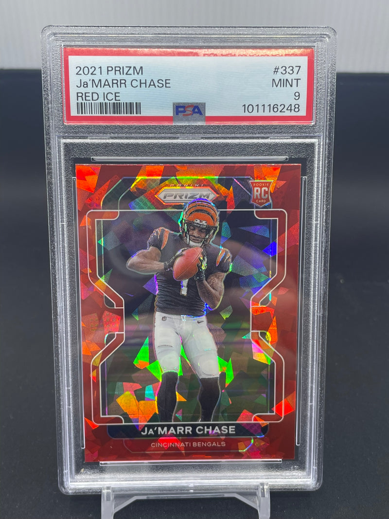 2021 PANINI PRIZM - RED ICE - J. CHASE -