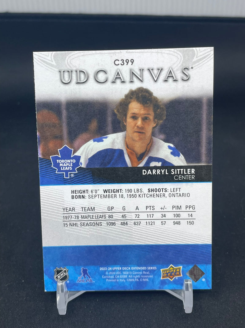2023 UPPER DECK EXTENDED SERIES - UD CANVAS - RETIRED - D. SITTLER -