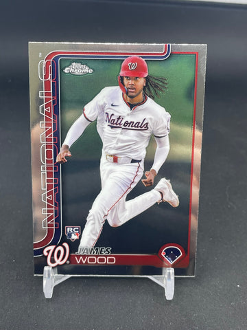 2025 TOPPS CHROME - J. WOOD - #132 - RC