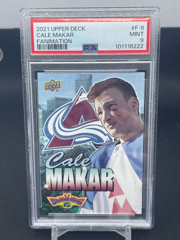 2021 UPPER DECK SERIES ONE - FANIMATION - C. MAKAR - #F-8 - PSA 9
